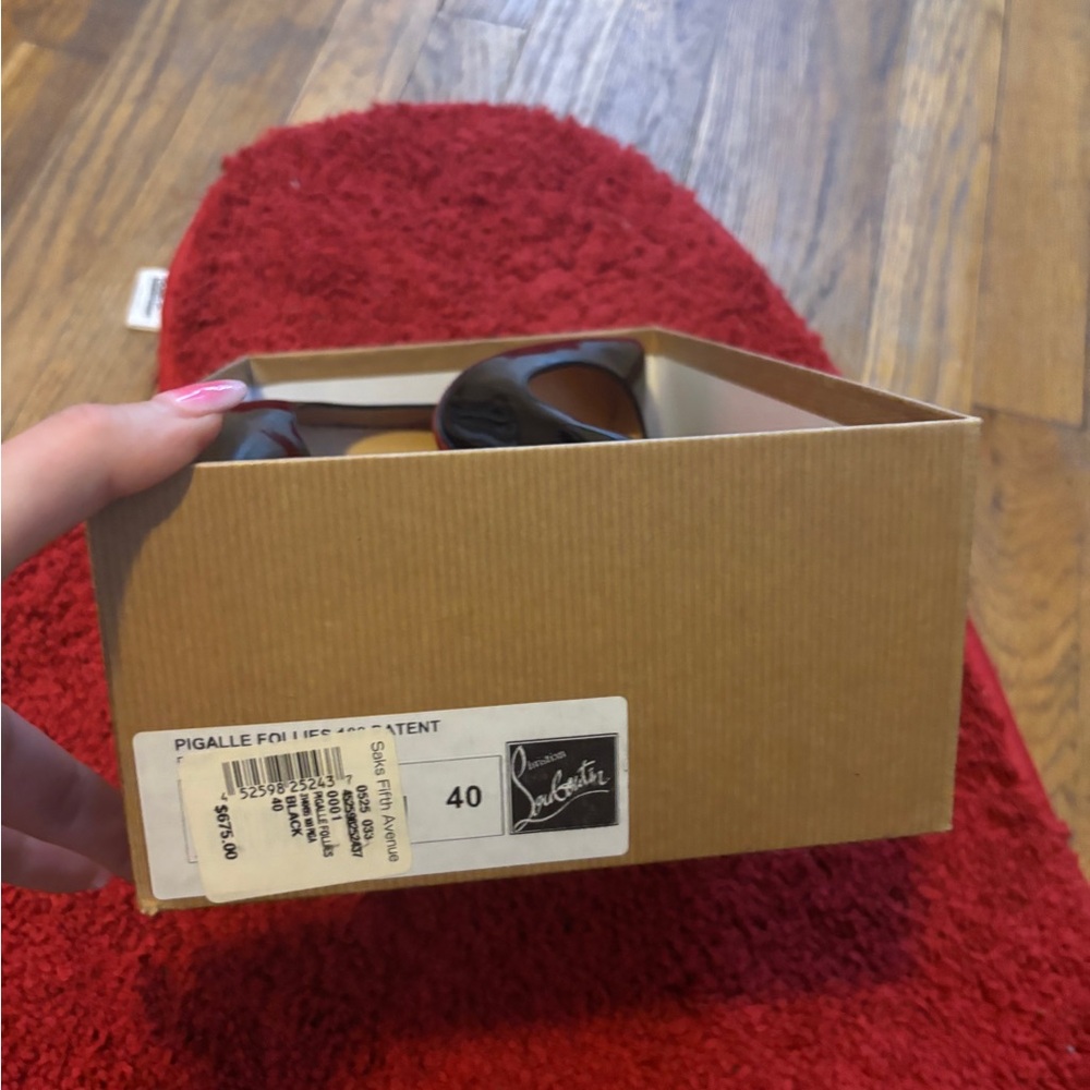 Christian Louboutin pillages Patent Leather Heels with Signature Red Soles